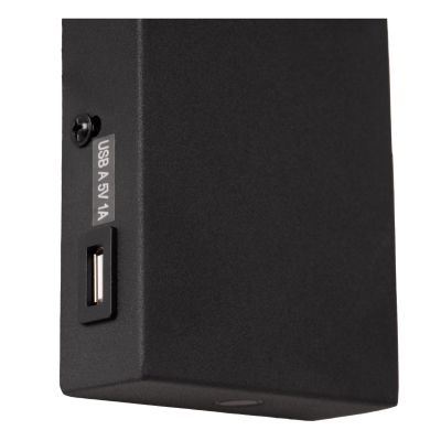 Lucide ALEC - Nástenné bodové svietidlo / Nástenné svietidlo - LED - G9 - 1x3W 2700K - Vrátane výmenných tienidiel - Čierna